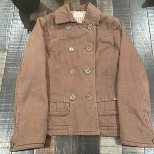 American Eagle Brown Lightweight Jacket - Size Medium